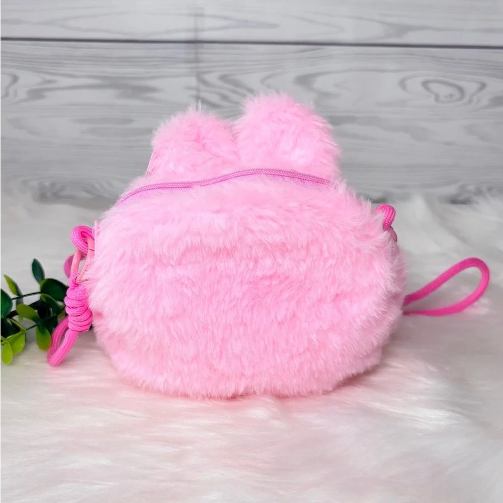 Pink Bunny Plush Shoulder Bag - Picture 6 of 12